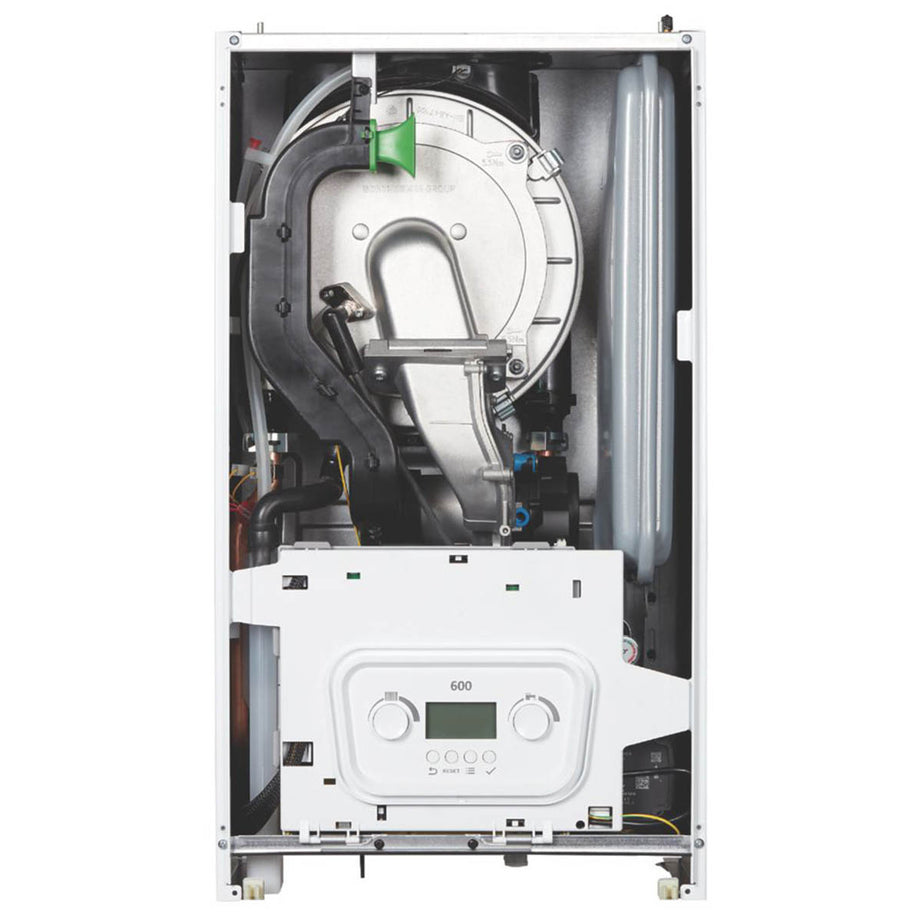 Baxi Combi Boiler 624Combi2 Gas/LPG White Lightweight LCD Display Compact 24kW - Image 3