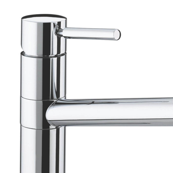 Bristan Kitchen Mixer Tap Chrome Single Lever Swivel Spout Deck-Mounted Modern - Image 2