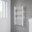 Towel Rail Radiator White Steel Bathroom Warmer Ladder 446W (H)1000x(W)500mm - Image 2