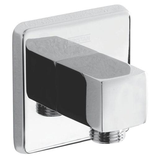 Bristan Shower Wall Outlet Elbow Square Chrome Finish Bathroom Modern 55mm - Image 1