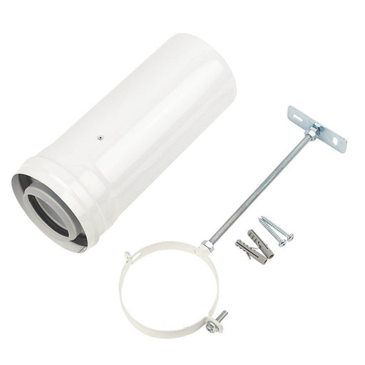 Baxi Flue Extension Kit White Boiler Accessories Indoor (W)100x(L)250mm - Image 1