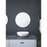 Bathroom Mirror Round Illuminated LED Touch Control Built In Demister Dimmable - Image 1