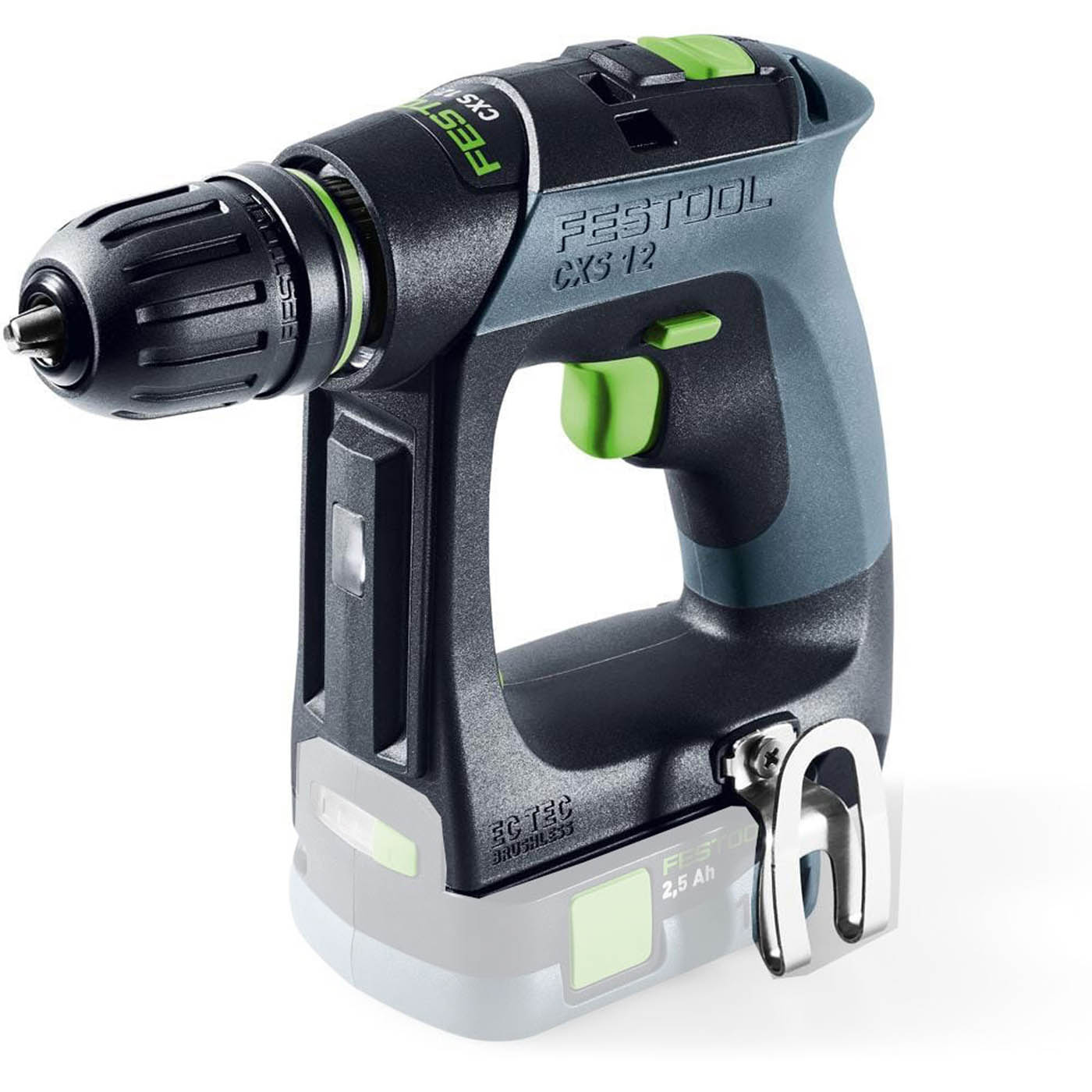 Festool Cordless Drill Cordless 10.8V Li-Ion CXS 12  Brushless Compact Body Only - Image 1