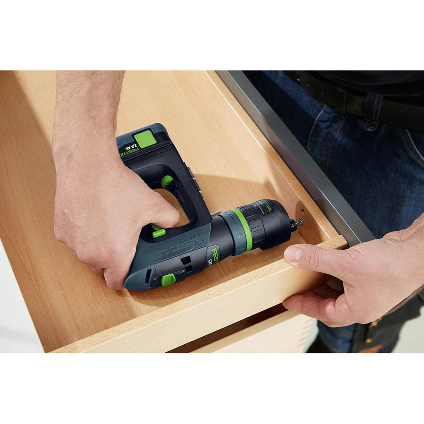 Festool Cordless Drill Cordless 10.8V Li-Ion CXS 12  Brushless Compact Body Only - Image 8