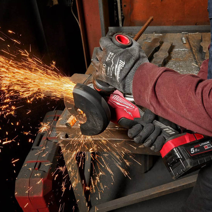 Milwaukee Angle Grinder Cordless 18V Lio-Ion M18FUELFSAG115X-0 Compact Body Only - Image 3