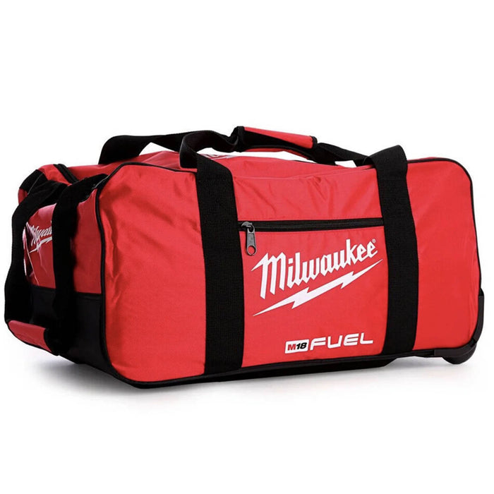 Milwaukee Tool Bag 58cm Portable Heavy Duty Storage Case Wheels Shoulder Strap - Image 1