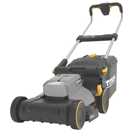 Titan Rotary Lawnmower Cordless 37cm Height Adjustable Li-Ion 36V 45L Body Only - Image 1